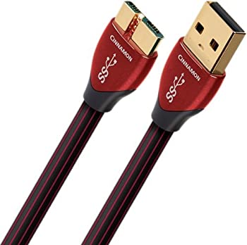 【中古】【インポート品・未当て嵌める】AudioQuest 桂皮 USB - マイクロオーディオケーブル - 2フート (.75m)