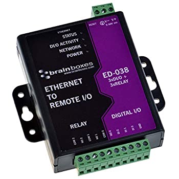 【中古】【39shop】【輸入品・未使用】Brainboxes★Ethernet to 3 Relay+ 3 Digital(新古品)|アトリエ絵利奈