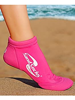 【中古】【インポート品・未当て嵌める】(Large Pink) - Vincere Sprites Low Top Sand Socks
