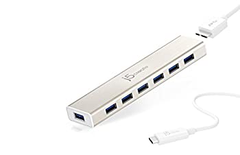 【中古】【39shop】【輸入品・未使用】USB★Type-C 7-port HUB JCH377 by j5create(新古品)|アトリエ絵利奈