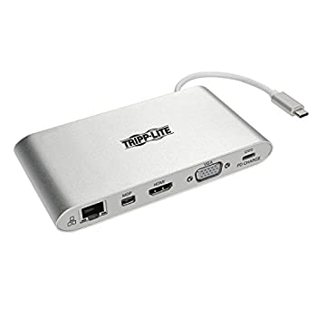 【中古】【輸入品・未使用】Tripp Lite USB-C Docking Station USB-A USB Type-C DVI HDMI VGA DP mDP Gbe USB Charging by Tripp Lite 14,747円
