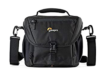 【中古】【輸入品・未使用】Lowepro カメラバッグ ノバ 170AW2 4.6L ショルダーバッグ レインカバー付 ブラック 371219