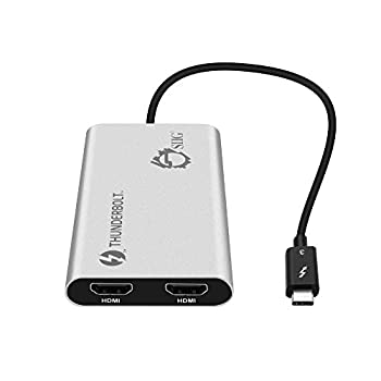 【中古】【インポート品・未当て嵌める】Thunderbolt V3 to Dual HDMI
