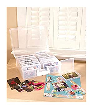 【中古】【インポート品・未当てはめる】Scrapbooking 1600 Photo Organizer Case - 16 Inner Cases - Snap Closures