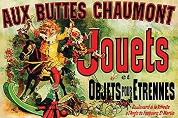 【中古】【39shop】【輸入品・未使用】Buyartforless★Jouets - ビンテージ広告 (友人に見られるように) 36x24 アートポスタープリント ヴィンテージ広告 19世紀（新古品）｜アトリエ絵利奈
