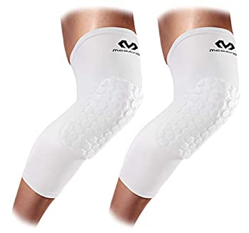 【中古】【輸入品・未使用】McDavid 6446 六角パッド入り着圧足カバー（1ペア） ADULT- XLarge