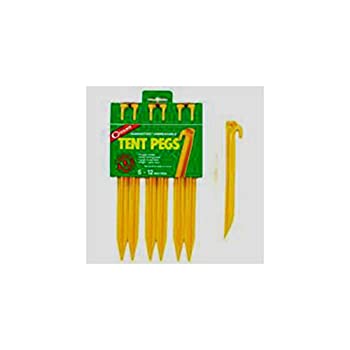 【中古】【輸入品・未使用】COGHLANS LTD. ABS TENT PEG 12 inches 2 Packs of 6 Pack