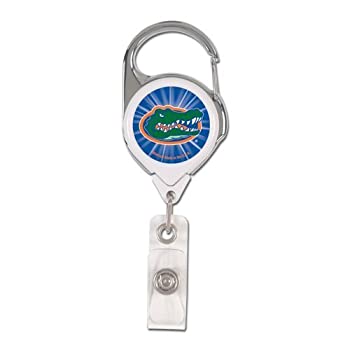 【中古】【輸入品・未使用】WinCraft NCAA フロリダゲーターズ バッジホルダー プレミアム 格納式バッジホルダー チームカラー フリーサイズ