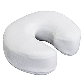 【中古】【輸入品・未使用】EARTHLITE Massage Memory Foam Cushion - Massage Table \u0026 Massage Chair Face Cradle Pillow w/Washable Fleece Cover