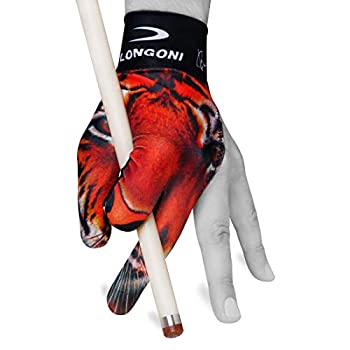 【中古】【インポート品・未当て嵌める】LONGONI ビリヤードスウィミングプール キュー地球儀 虎 押し手用