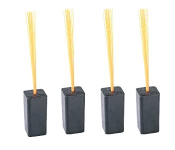 【中古】【輸入品・未使用】Markwort 4 Pack Black Rubber Base Plug with Orange Bristle Indicator