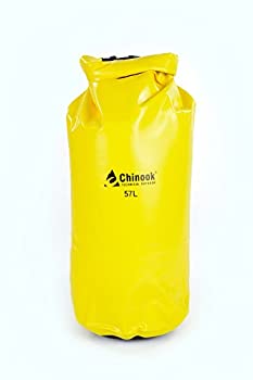 【中古】【輸入品・未使用】(10-Litre Yellow) - Chinook Paddler Dry Bag