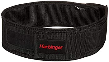 【中古】【インポート品・未当て嵌める】Harbinger  4 Inch Lifting Belt  Black (Small) 22-30waist  1  belt