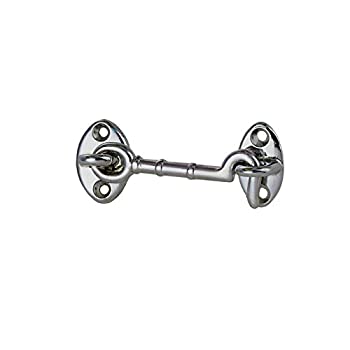 【中古】【インポート品・未当て嵌める】Perko 0956DP1CHR クロムメッキブロンズキャビンドアフック 長さ1-1/2in