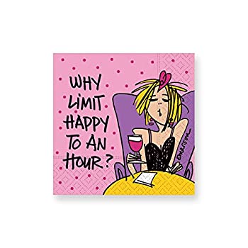 【中古】【39shop】【輸入品・未使用】Design★Design Why Limit Cocktail Napkins Multicolor by Design Design(新古品)|アトリエ絵利奈