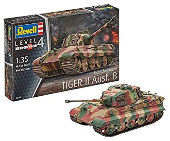 【中古】【39shop】【輸入品・未使用】ドイツレベル★1/35 ドイツ陸軍 キングタイガー ヘンシェル砲塔 プラモデル 03249(新古品)|アトリエ絵利奈
