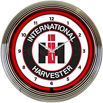 【中古】【39shop】【輸入品・未使用】International★Harvesterネオンクロック（新古品）｜アトリエ絵利奈