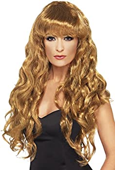 【中古】【輸入品・未使用】Siren ウィッグ ブラウン ロング カール 大人女性用