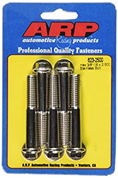 【中古】【輸入品・未使用】ARP 6232500?5?- Packのステンレススチール六角ボルト、サイズ3?/ 8???16、2.500?under head長