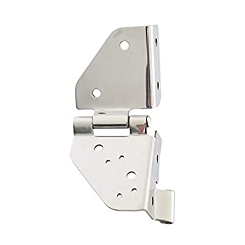 【中古】【輸入品・未使用】Smittybilt 7403 ステンレススチール フロントガラスヒンジ