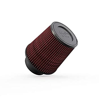 【中古】【輸入品・未使用】K&N ユニバーサルクランプオンエアフィルター: 高性能、プレミアム、洗濯可能、交換用フィルター: フランジ直径: 3.5インチ、フィルター高さ: 6