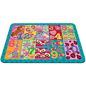 【中古】【インポート品・未当て嵌める】Stephen Joseph Placemat Girl Numbers by Stephen Joseph