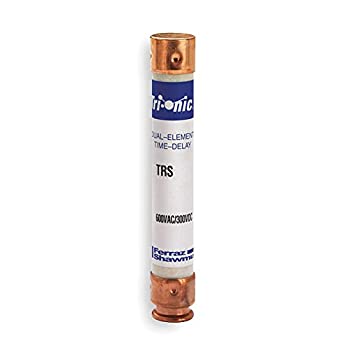【中古】【輸入品・未使用】Mersen TRS-R Tri-Onic 時間遅延/クラスRK5 ヒューズ、600VAC/600VDC、200kA AC/20kA DC、15/100 アンペア、直径13/16インチ x 長さ5インチ