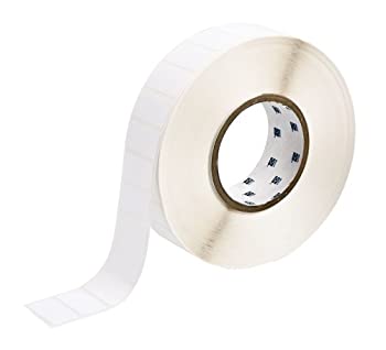 【中古】【輸入品・未使用】Brady THT-136-499-3 0.75 Width x 1.5 Height B-499 Nylon Cloth Matte Finish White Thermal Transfer Printable Label (3000 per Roll) by Br