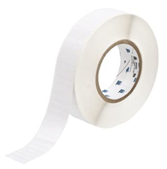 【中古】【インポート品・未当てはめる】Brady THT-43-423-10 1.25 Width x 0.25 Height B-423 Permanent Polyester Gloss Finish White Thermal Transfer Printable Label (10000 per R