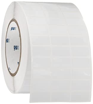 【中古】【輸入品・未使用】Brady THT-5-473-10 1 Width x 0.5 Height B-473 Static Dissipative Polyester Gloss Finish White Thermal Transfer Printable Label (10000 p
