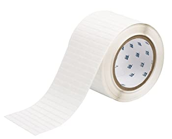 【中古】【インポート品・未当て嵌める】Brady THT-1-351-10 0.75 Width x 0.25 Height B-351 Tamper-Resistant Vinyl Matte Finish White Thermal Transfer Printable Labels (10000 pe 花・ガーデン・DIY-その他