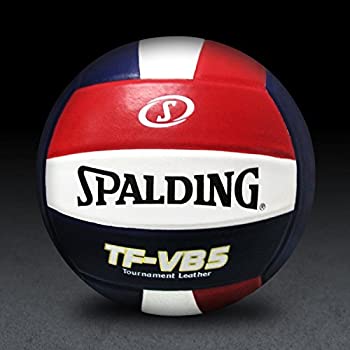 【中古】【輸入品・未使用】(0.63 Red/White/Blue) - Spalding TF-VB5 NFHS Competition Volleyball