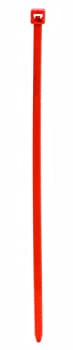 【中古】【インポート品・未当てはめる】Aviditi CT115K Nylon Cable Tie 11 Length x 3/16 Width Fluorescent Red (Case of 1000) by Aviditi