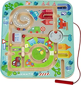 【中古】【インポート品・未当て嵌める】Town Maze Magnetic Game