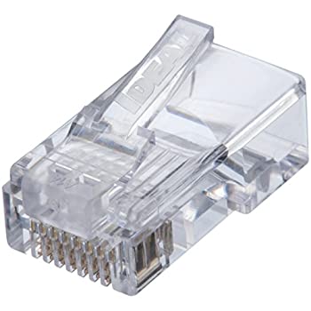 【中古】【輸入品・未使用】100PK CAT5E RJ45 PLUGS
