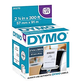 【中古】【輸入品・未使用】DYMO Continuous Paper Rolls 2-1/4 x 300 Feet - White