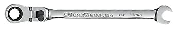 【中古】【輸入品・未使用】GEARWRENCH フレックスコンビネーションラチェットレンチ 9mm 9909D