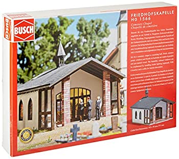 【中古】【輸入品・未使用】Busch 1566?Cemetery Chapel Ho構造スケールモデル