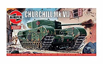 【中古】【39shop】【輸入品・未使用】エアフィックス★1/76 ヴィンテージクラシックス イギリス軍 チャーチルMk.7 プラモデル X-1304V(新古品)|アトリエ絵利奈