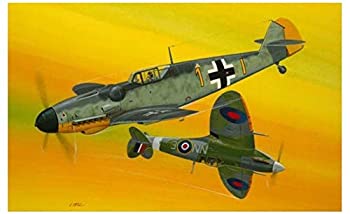 【中古】【輸入品・未使用】ドイツレベル 1/72 ドイツ空軍 メッサーシュミットBf109G-10 & イギリス空軍 スピットファイア Mk.V 対戦セット プラモデル 03710|アトリエ絵利奈