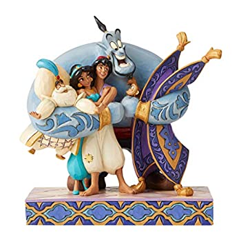 【中古】【輸入品・未使用】enesco Disney Traditions アラジン グループハグ 6005967