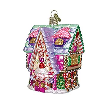 【中古】【輸入品・未使用】Old World Christmas Cupcake Cottage Glass Ornament
