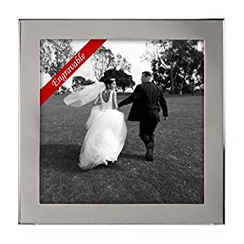 【中古】【輸入品・未使用】マルデンEssentials BrightシルバーEngravable画像フレーム、5?\