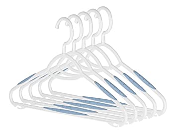【中古】【輸入品・未使用】(Set of 5) - Whitmor 6672-2396-5 Sure-Grip Hanger Collection Suit Hangers Set of 5