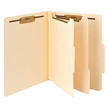 【中古】【輸入品・未使用】Manila Classification Folders with 2/5 Right Tab Letter Six-Section 10/Box by SMEAD (Catalog Category: Files & Filing Supplies / File F