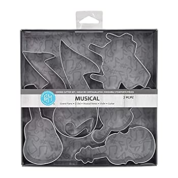 【中古】【39shop】【輸入品・未使用】Musical★Themed Cookie Cutter Set - 7 Piece Set(新古品)|アトリエ絵利奈