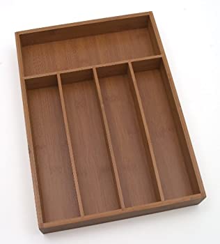 【中古】【インポート品・未当て嵌める】Lipper 8876 Bamboo Smaller Flatware Tray