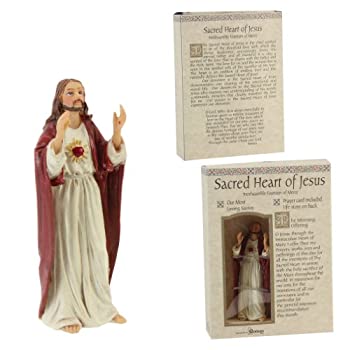 【中古】【輸入品・未使用】The Sacred Heart of Jesus Patrons and Protectors Religious Figurine 11,692円