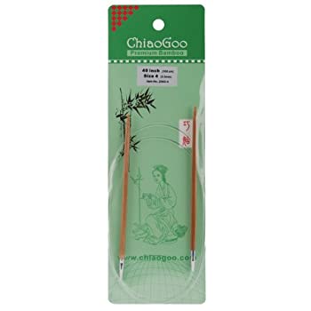 【中古】【輸入品・未使用】ChiaoGoo Circular 40-Inch Knitting Needles Size 4 by ChiaoGoo
