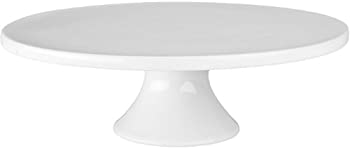 【中古】【輸入品・未使用】(30cm x 9.5cm) - BIA Cordon Bleu 30cm by 9.5cm Porcelain Round Cake Stand White
